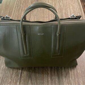 Matt & Nat Olive Travel/Work Bag